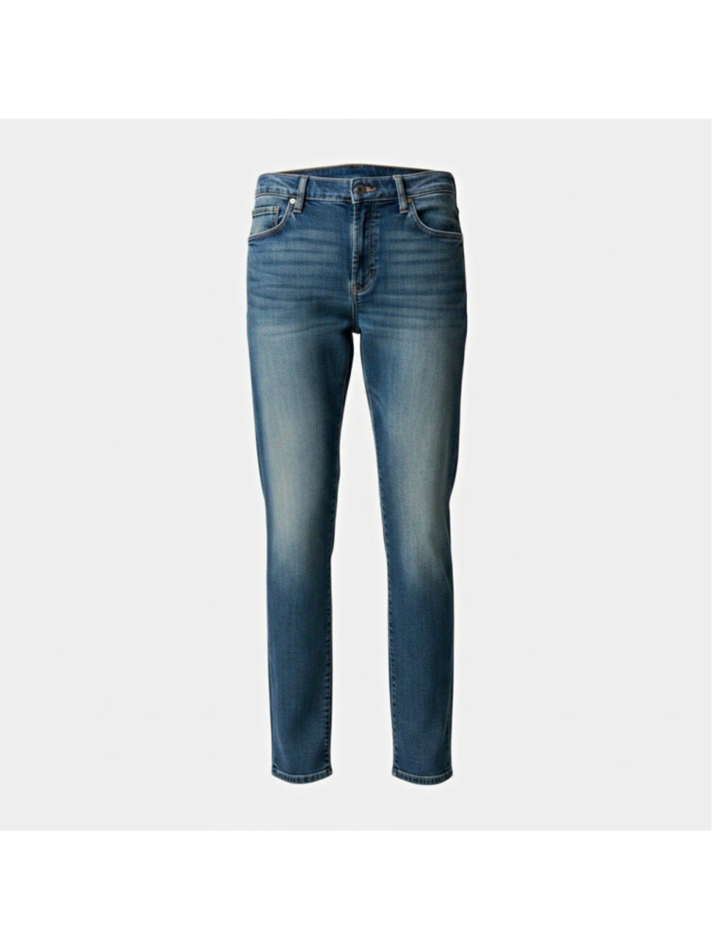 Lucky Brand Men’s Straight Blue Light Wash Stretch Denim Jeans Sz 38